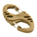 Karabinek Dwustronny Plastikowy Typu S-Hook M-Tac Coyote (MTC-SHKCRBNR-COY)