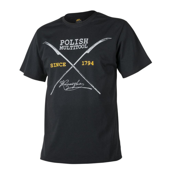 T-shirt Helikon-Tex Polish Multitool Black New (TS-PMT-CO-01)
