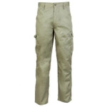 Cargo Trousers Zephyr PolyCotton Olive New