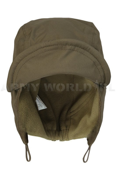 Military Ushanka Cap Waterproof HASSING Adaptive Green Genuine Surplus New 