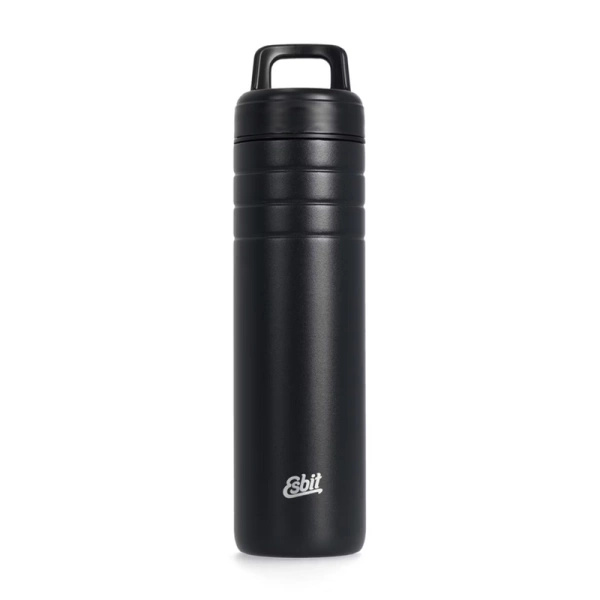 Butelka Turystyczna Majoris Wide Mouth Flask Daypack 700 ml Esbit Czarny (WM700TL-DG)