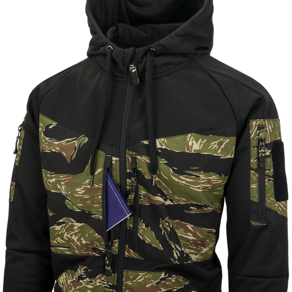 Rogue Hoodie Helikon-Tex Black / Desert Night Camo (BL-RHF-PO-010LA)