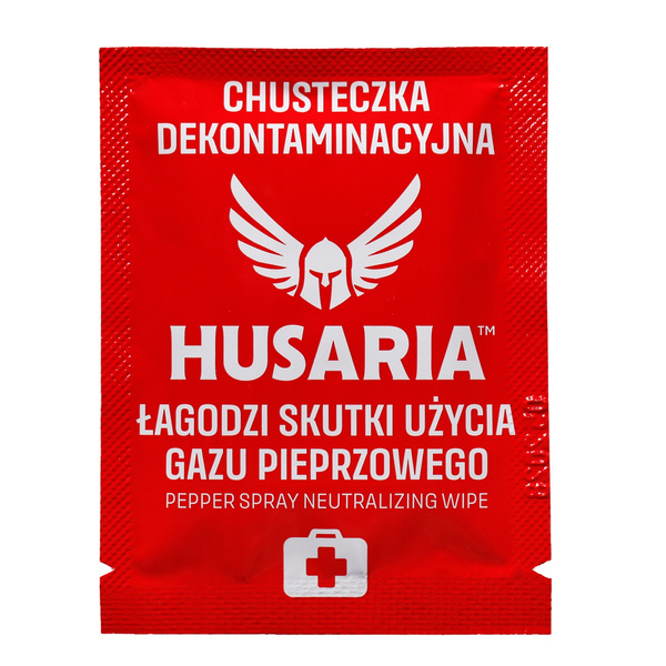 Chusteczka Dekontaminacyjna Husaria™ Neutralizująca Gaz Pieprzowy