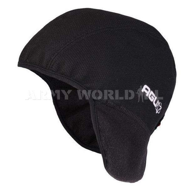 Czapka SOFTSHELL Manto-Tex AGU Czarna BDB