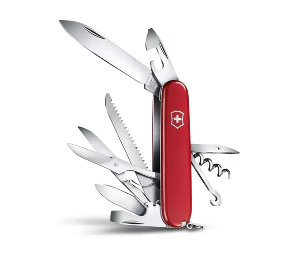 Scyzoryk Victorinox Huntsman 91 mm Czerwony (1.3713)