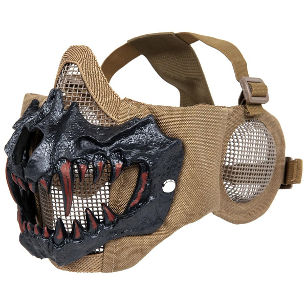 Maska Ochronna Stalker EVO Plus Fangs Ear Protection  Wosport Coyote (WSP-28-039801)