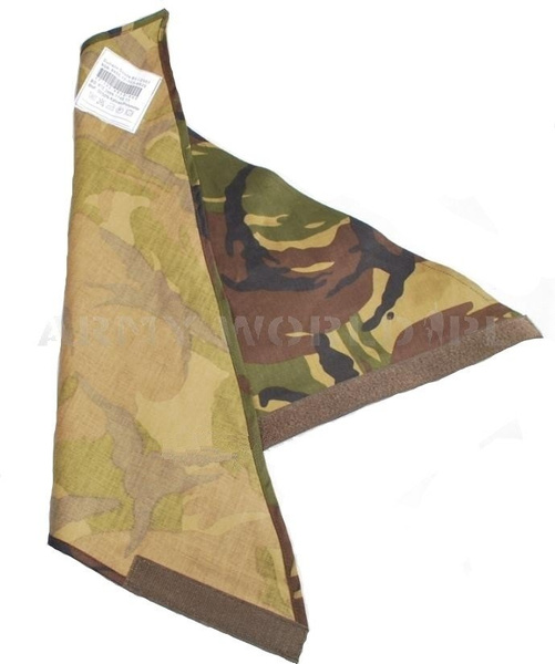 Military Dutch Triangular Wrapper DPM Woodland Original Surplus Used