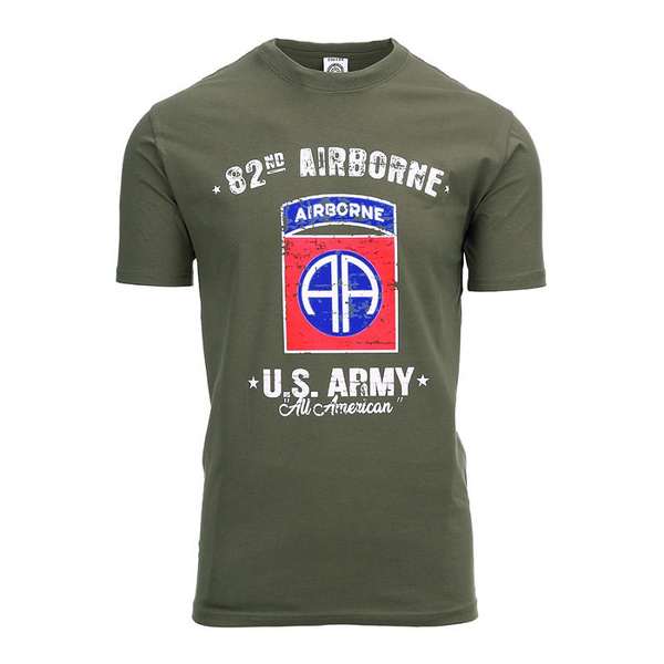 T-Shirt US Army 82nd Airborne US Green Fostex Garments (133624)