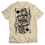 T-Shirt King of Spades Brothers In Arms Sand