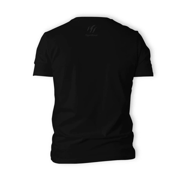 T-Shirt Punisher Czarna Czaszka  TigerWood Czarny 