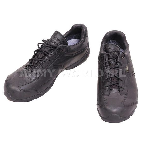 Trekking Leather Shoes Gore-tex Meindl Black Military Surplus New