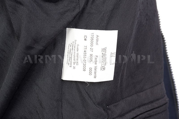 Komplet Roboczy Kurtka + Spodnie + Ocieplacze WAHLER Gore-Tex Szary Oryginał Demobil BDB