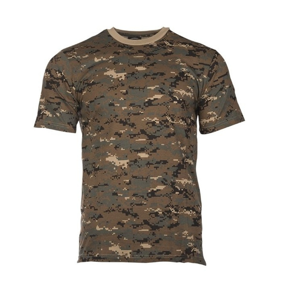 T-shirt Military Digital Woodland Marpat Short sleeves Mil-tec New