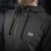 Bluza Z Kapturem Rozpinana Piligrim M-Tac Czarna (20484002)