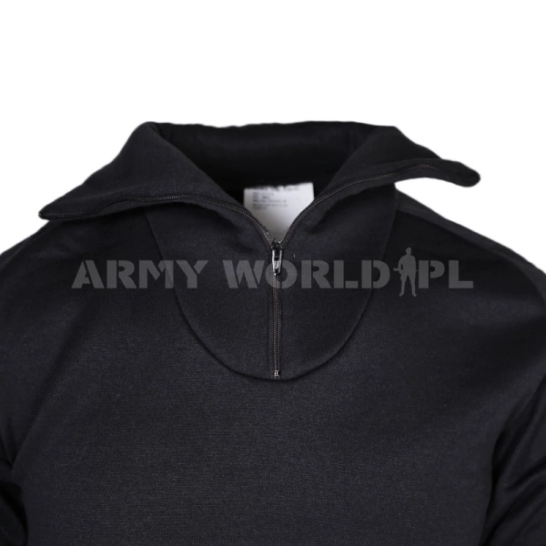 Bluza / Trikot Zimowy Polarowy Kings Point Industries Czarny Demobil BDB