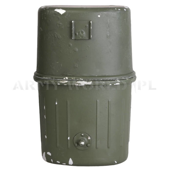 Military Canteen Bundeswehr Aluminum 1L Olive Original Used II Quality