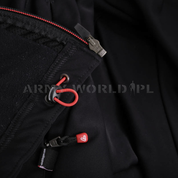 Women's Jacket Loffler SOFTSHELL Windstopper Of The German National Sports Team Black Original Used