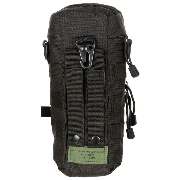 Pokrowiec Na Butelkę Pouch Round MFH Czarny (30609A)