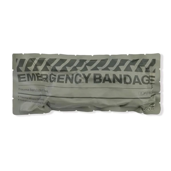 Opatrunek Rhino Rescue Emergency Bandage 4" Olive (698031)