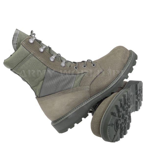 Buty Wojskowe US Army Hot Weather Steel Toe Boot UPCW AF Thorogood Sage Oryginał Nowe 