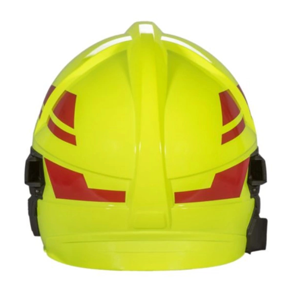 Hełm Strażacki MSA Gallet F1XF Żółty Oryginał Demobil BDB