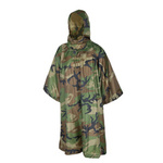 Peleryna Przeciwdeszczowa - Poncho Ripstop Helikon-Tex Woodland (PO-MUS-PO-03)