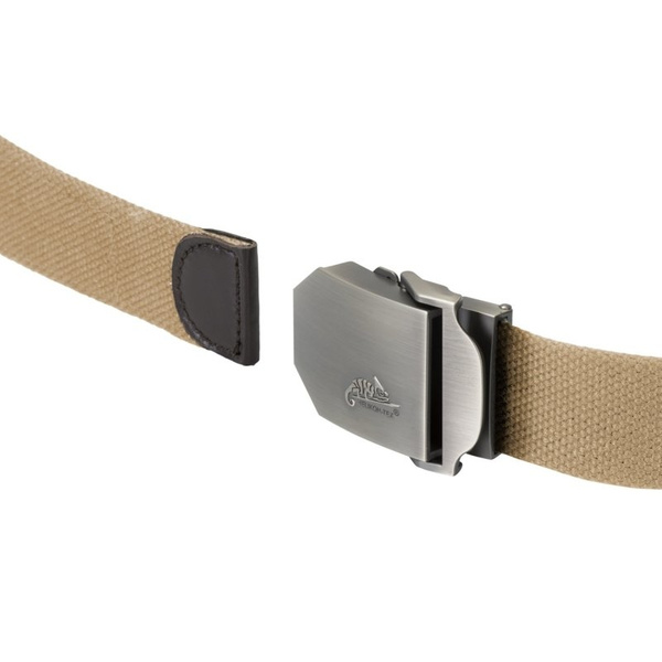 Webbing Belt LOGO With Metal Buckle Helikon-Tex Khaki (PS-HKN-PO-13)