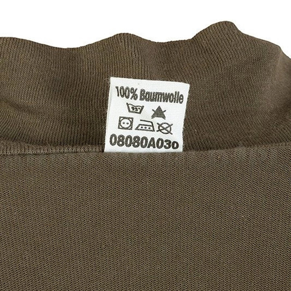 Trikot Wojskowy Bundeswehr Z Długim Rękawem Olive Oryginał Demobil BDB