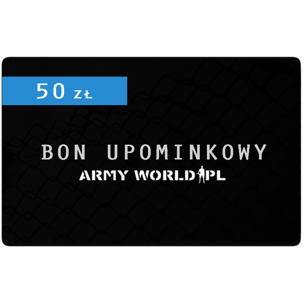 Bon Upominkowy Armyworld Wartość 50 zł 