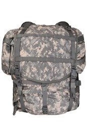 Plecak Wojskowy MOLLE II / Modular Lightweight Load - Carrying Equipment Rucksack Large Us Army UCP Nowsza Wersja Z Kominem Oryginał Demobil BDB