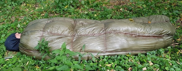 Underquilt Glow Bushmen (-12/-19°C) Olive-Orange New