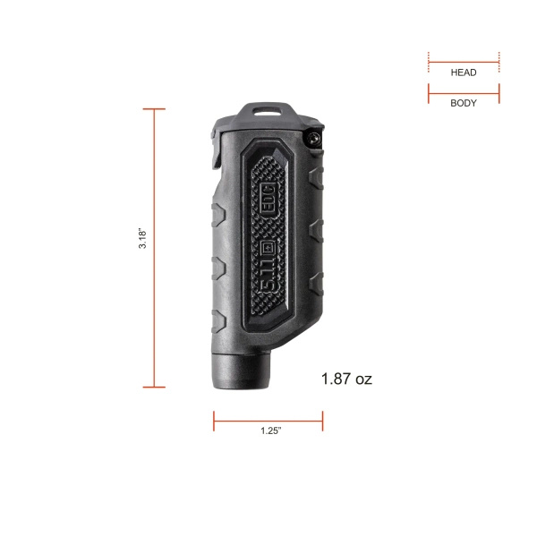 Latarka Ręczna EDC 2AAA 5.11 Czarna (53383)