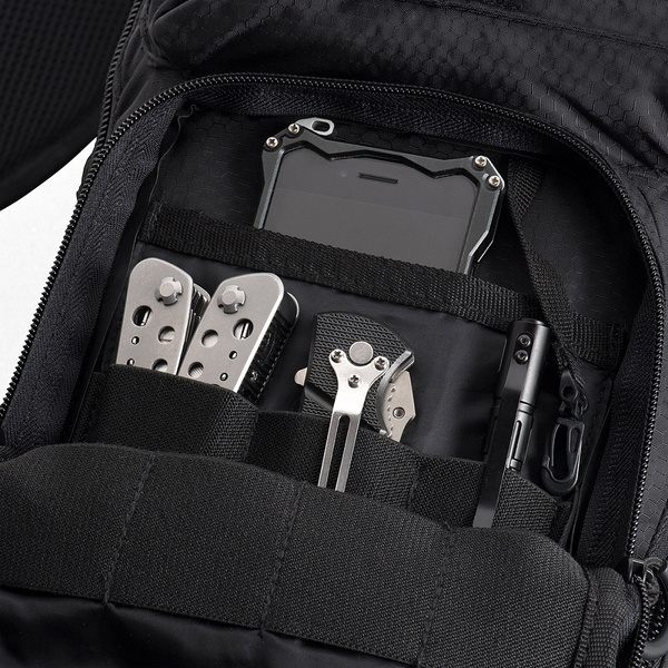Torba Na Ramię Urban Line City Hunter Hexagon Bag M-Tac Czarna (GB0306-BK)