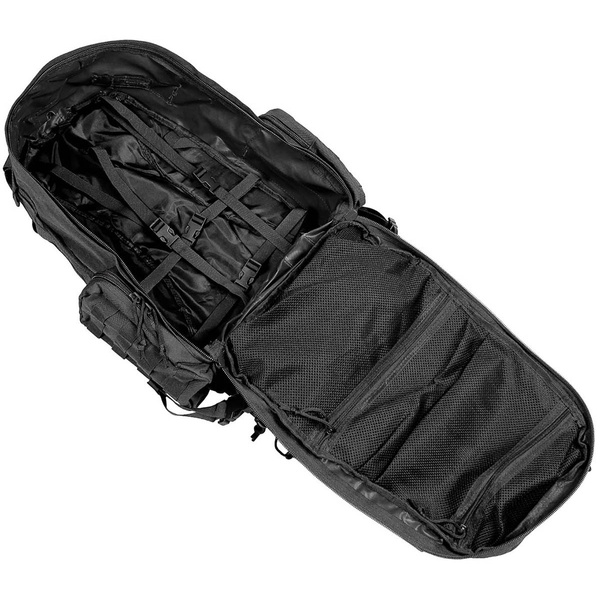 Plecak Taktyczny Włoski Tactical Modular 45l MFH Czarny (30265A)