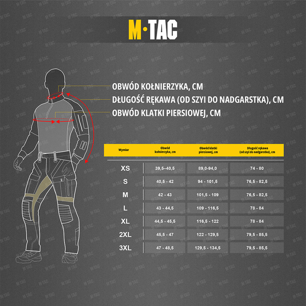 Kurtka Zimowa Alpha Gen.III Pro G-Loft M-Tac Czarna (20431102)