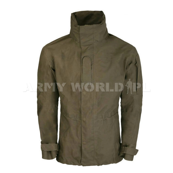 Kurtka Wojskowa Przeciwdeszczowa Gore-Tex KPU KMarns Olive Oryginał Demobil II Gatunek 
