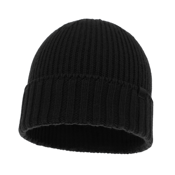 Czapka Zimowa Wełniana Merino Bruner Agbo Czarna