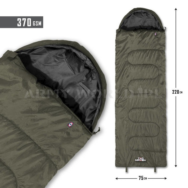 Summer Sleeping Bag Major Tac Maven Pentagon RAL7013 (D19002 06E-RAL7013)