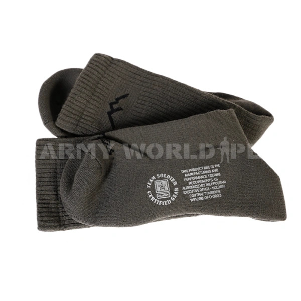 Skarpety Wełna Merino T4033 Heavyweight US Army Olive Nowe 