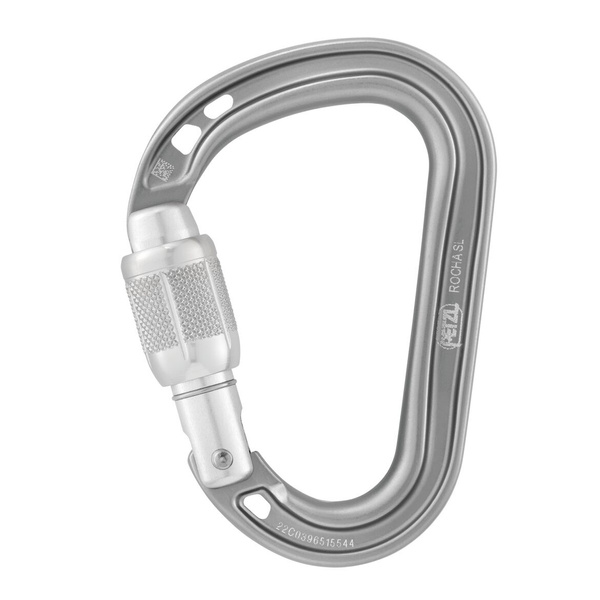 Karabinek Rocha Screw-Lock Petzl Srebrny (M027AA01)