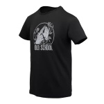 T-Shirt Old School Helikon-Tex Czarny (TS-OLS-CO-01)