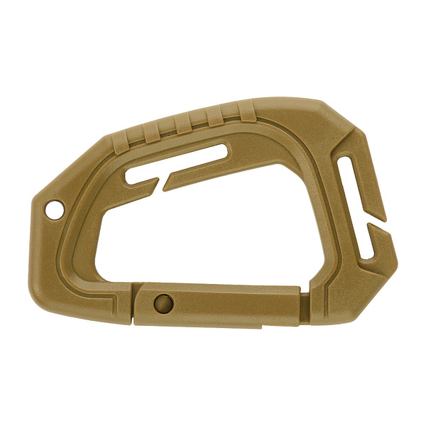 Karabinek Plastikowy Tactical M-Tac Piaskowy (MTC-TCTCRBNR-COY)
