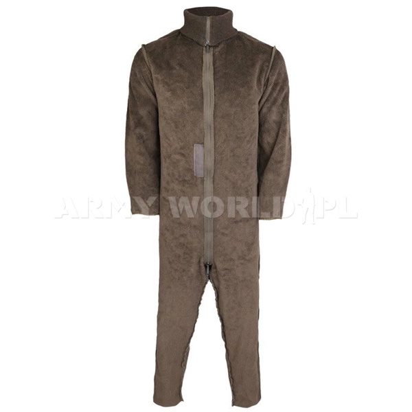 Ocieplacz Wojskowy Bundeswehr / Podpinka Pod Kombinezon Model II Olive Oryginał Demobil BDB