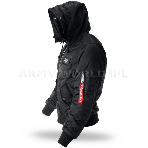 Kurtka Zimowa Offensive Premium Wintertide Doberman's Aggressive Czarna (KU32A)