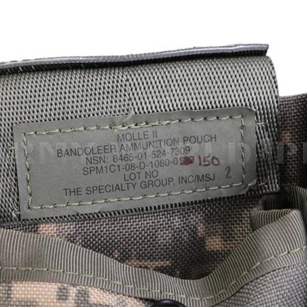 Torba Na Ramię / Ładownica US Army  Molle II Bandoleer Ammunition Pouch UCP Oryginał Demobil BDB