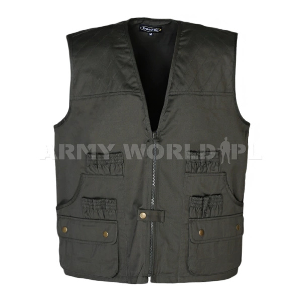 Bezrękawnik Dla Myśliwych Free2.be Olive