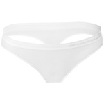 Women's Thong Comfort Cotton Brubeck White