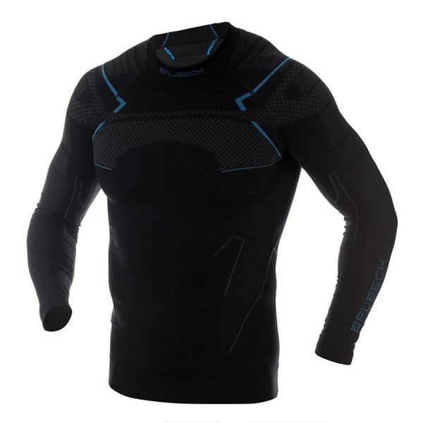 Men's Shirt Thermo Nilit Heat Brubeck Black / Blue