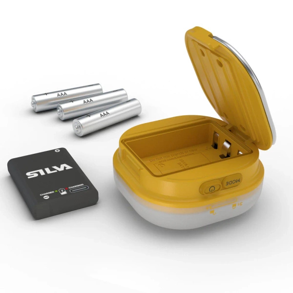 Latarka Namiotowa Glow Silva Żółta (38505)