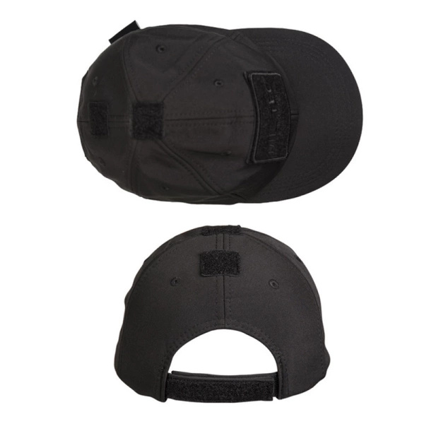 Czapka SoftShell Baseball Cap Mil-Tec Czarna (12317502)